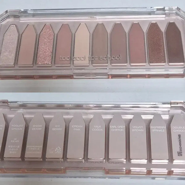 [BUNJANG] Toocoolforschool Artclass Frottage Shadow Palette & Pencil Set / 투쿨포스쿨 프로타쥬 섀도우 팔레트 4호 휘핑베리 / 프로타쥬 펜슬 15호 피오니티
