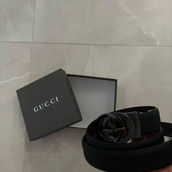 [BUNJANG] Gucci Leather Belt / 구찌 벨트