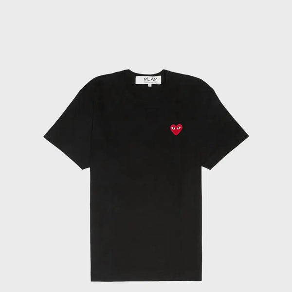 [BUNJANG] Comme des Garçons PLAY Black T-Shirt / 꼼데가르송 플레이 반팔티 블랙