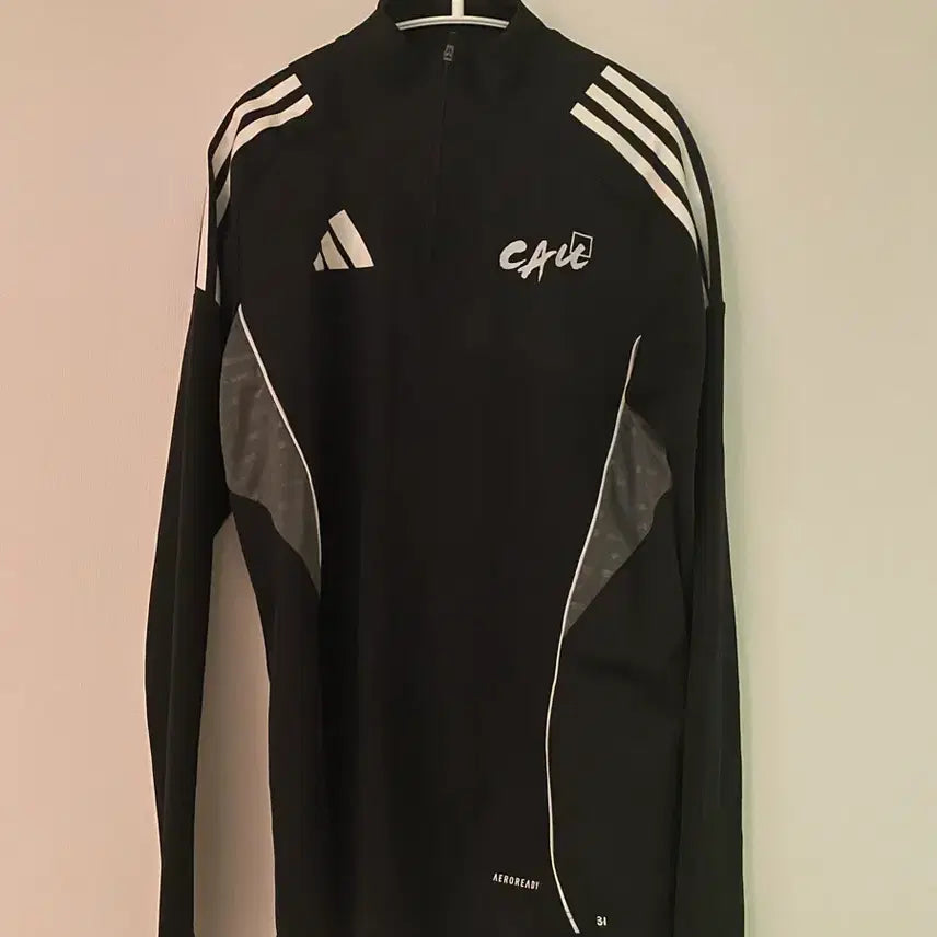 [BUNJANG] Adidas Aeroready Full-Zip Training Top - Medium / 아디다스 에어로레디 집업 트레이닝 탑 M