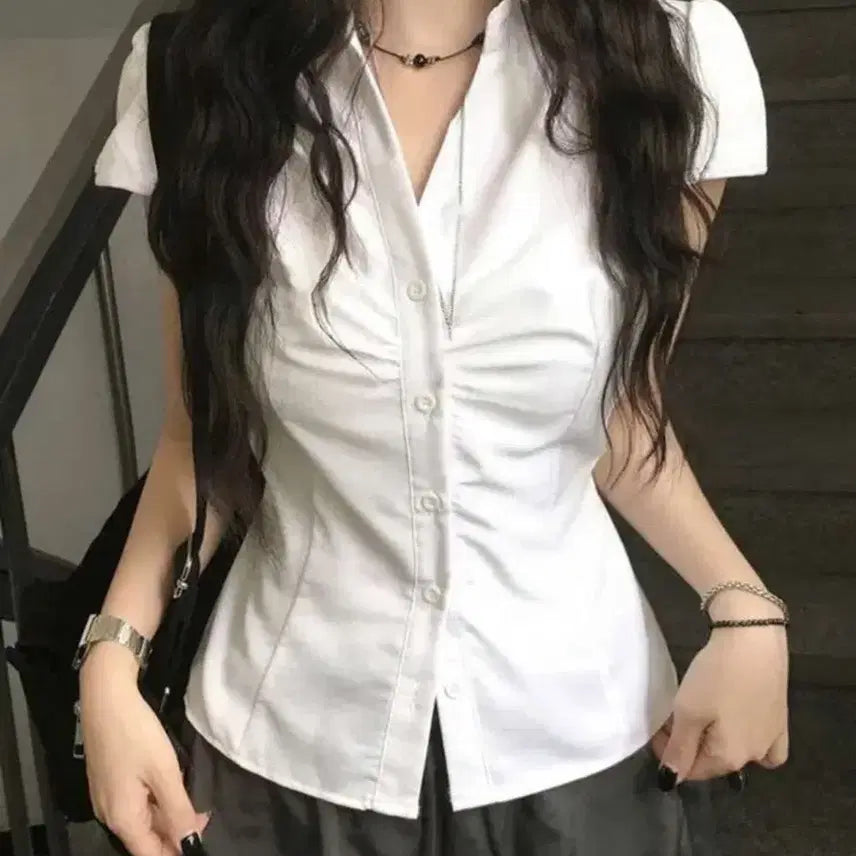 [BUNJANG] Shein Short Sleeve Shirt / [미개봉]쉬인 반팔 셔츠 판매합니다