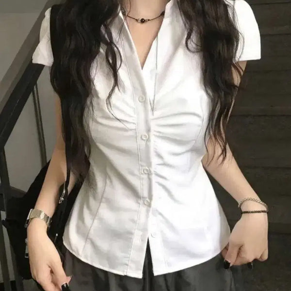 [BUNJANG] Shein Short Sleeve Shirt / [미개봉]쉬인 반팔 셔츠 판매합니다