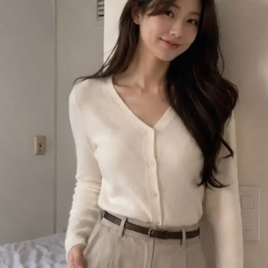 [BUNJANG] Women's Slim Brown Belt / 여성 브라운 벨트