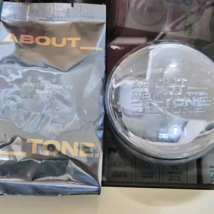 [BUNJANG] Abouttone Water Layer Fit Cushion + Refill Set / Amuse Cushion Refills / 어바웃톤 워터레이어핏 쿠션+리필 / 어뮤즈 쿠션 리필