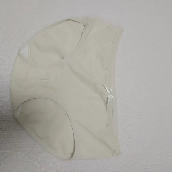 [BUNJANG] Vanilla Ribbon Vintage Panties (M Size) / 바닐라 리본 빈티지 팬티