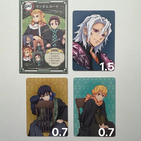 [BUNJANG] Demon Slayer AGF 2022 Tengen, Iguro, Zenitsu Cards / 귀멸의 칼날 2022 agf 카드 텐겐 이구로 젠이츠