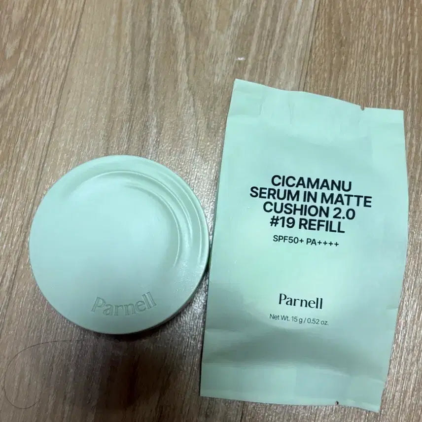 [BUNJANG] Parnell Cicamanu Serum in Matte Cushion Refill Case SPF50+ PA++++ / 파넬 시카마누 세럼 매트 쿠션 19호 리필케이스