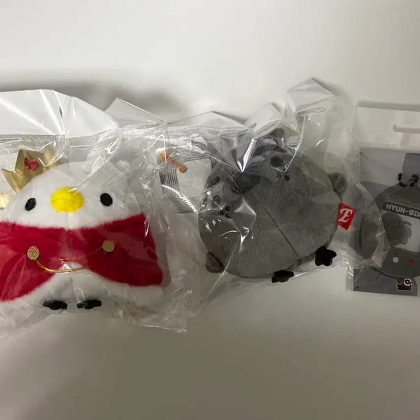 [BUNJANG] Hanwha Eagles Moon Dong-ju Moon Hyun-bin Plush Shaker Keychain Bundle Set / 일괄) 한화이글스 문동주 문현빈 수리 인형 쉐이커 키링