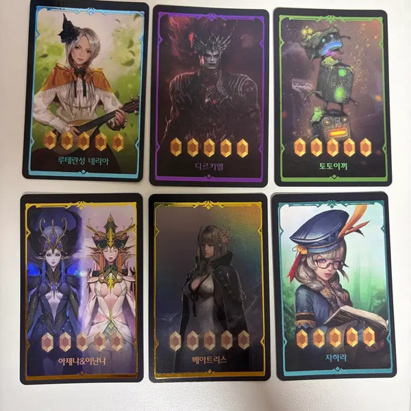 [BUNJANG] Lost Ark Collection Card Bundle Set / 로스트아크 컬렉션카드 일괄 판매합니다