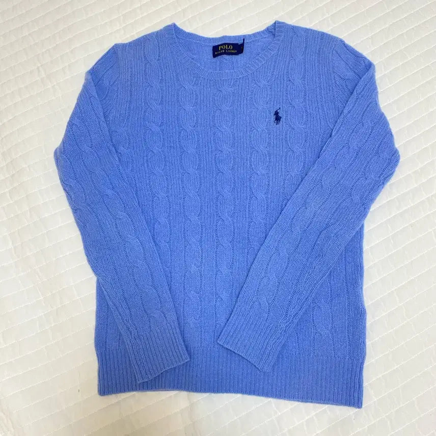 [BUNJANG] Polo Ralph Lauren Wool & Cashmere Knit Sweater Women's / 폴로 랄프로렌 니트 울 90% 캐시미어 10%