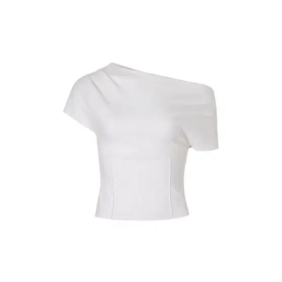 [BUNJANG] Not Your Roses Drape T-Shirt Ivory / 낫유어로즈 drape t-shirt