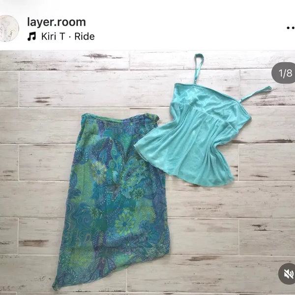[BUNJANG] Layerroom Vintage Skirt / 레이어룸 빈티지 스커트