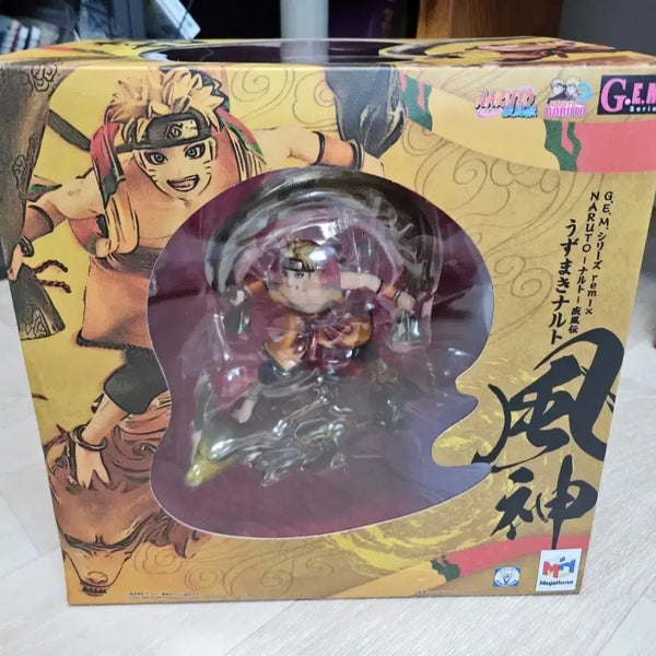 [BUNJANG] MegaHouse G.E.M. Series Remix Fujin Sasuke Thunder God Figure / gem 메가하우스 나루토 풍신 사스케 뇌신 개봉양품