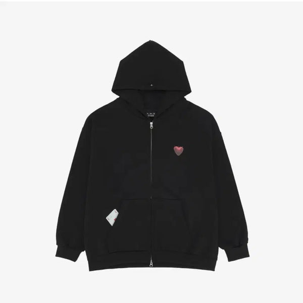 [BUNJANG] Park Hyo Shin A&E Concert MD Black A-Zip Up Hoodie / 박효신 A&E콘서트 MD 블랙 에이-집업 후디