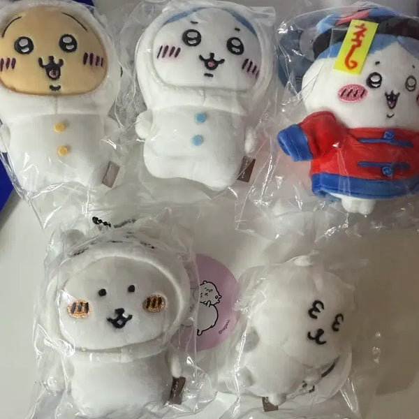[BUNJANG] Nagano Market Nodding Bear Usagi Hachiwara Keyring / 나가노마켓 농담곰 우사기 하치와레 키링