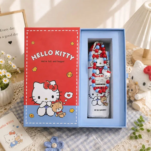 [BUNJANG] Sanrio Hello Kitty Folding Umbrella / (새상품) 헬로키티 접이식 양우산 팝니다