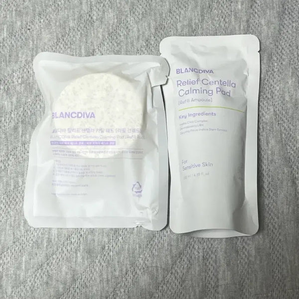 [BUNJANG] Blandiva Relief Centella Calming Pad Refill / 블랑디바 패드 리필 제발 사주세요 돈이 필요해요