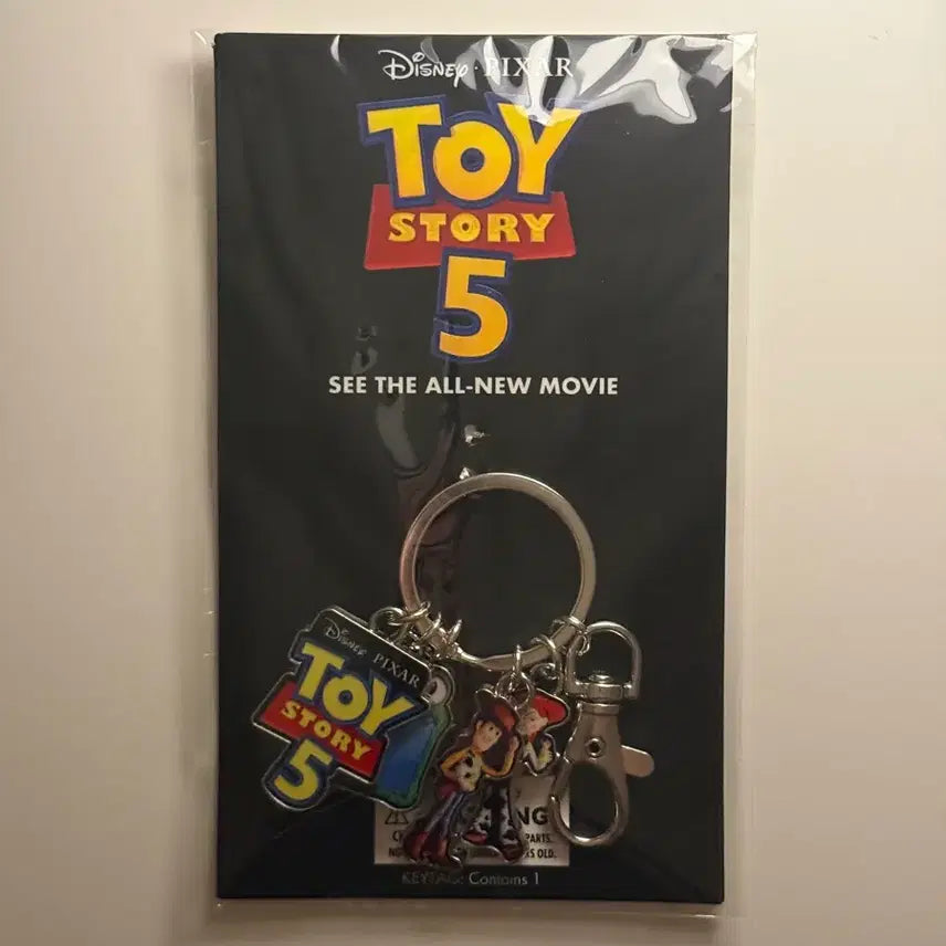 [BUNJANG] Toy Story 5 Key Tag Keychain / 토이스토리 5 키태그 키체인 키링