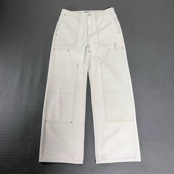 [BUNJANG] Drawfit Washed Double Knee Carpenter Work Pants L / 드로우핏 워시드 더블니 카펜터 워크팬츠 L