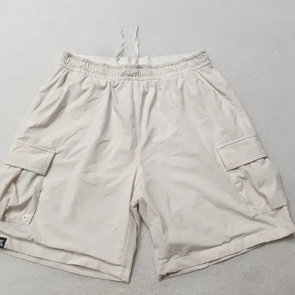 [BUNJANG] Xexymix Cargo Banding Shorts Beige (Waist 37-38) / 젝시믹스 카고 밴딩 반바지 베이지 허리37~38