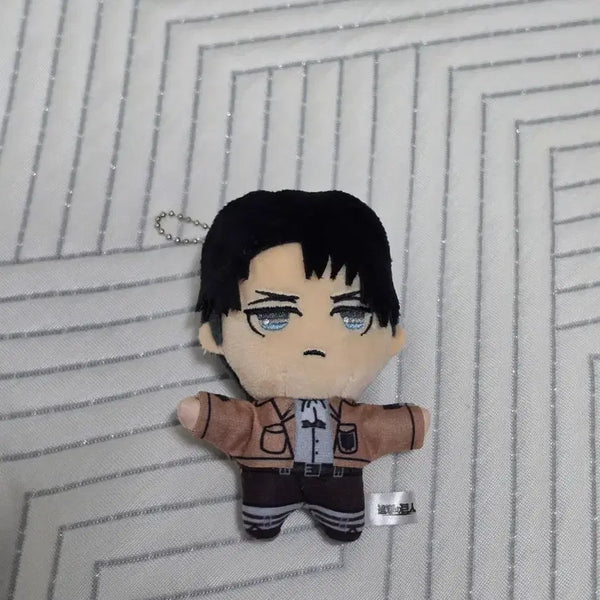 [BUNJANG] Attack on Titan Levi Ackerman Chokonto Nuigurumi Plush / [새상품] 진격의거인 진격거 리바이 인형 리바이 쵸콘토 누이구루미 정품
