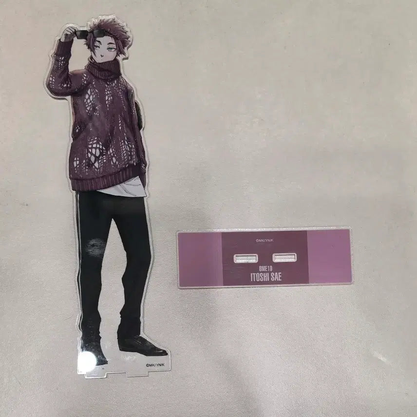 [BUNJANG] Blue Lock Isagi Yoichi Big Acrylic Stand Casual Wear / 블루록 이토시사에 빅아크릴 사복