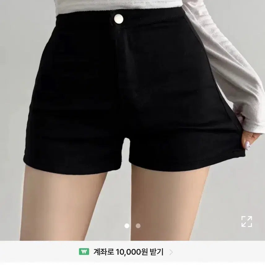 [BUNJANG] High-Waisted Short Pants / 하이웨스트 숏팬츠