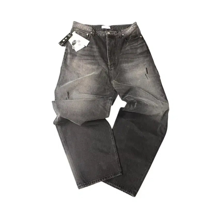 [BUNJANG] Undermycar Gastein6 Washed Wide Jeans - Vapor Blue / [판매](1)언더마이카 이에크 가슈테인6 핸드 브러쉬 워시드 와이드 진
