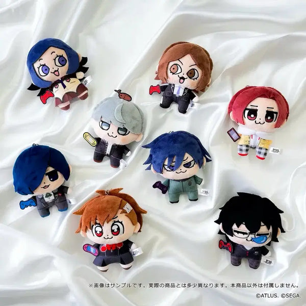 [BUNJANG] Persona Protagonist Plush Doll Keychain / 페르소나 1,2,3,4,5 주인공 부쿠부 토도 나오야 스오우 타츠야 아마노 마야 유키 마코토 시오미 코토네 나루카미 유우 아마미야 렌 카미시로 나기사 인형 누이 키링 페르소나5