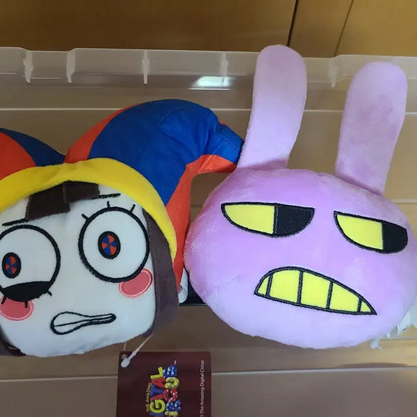 [BUNJANG] Amazing Digital Circus Pomni JAX Plushie Case / 어메이징 디지털 서커스 폼니 잭스 누이 케이스