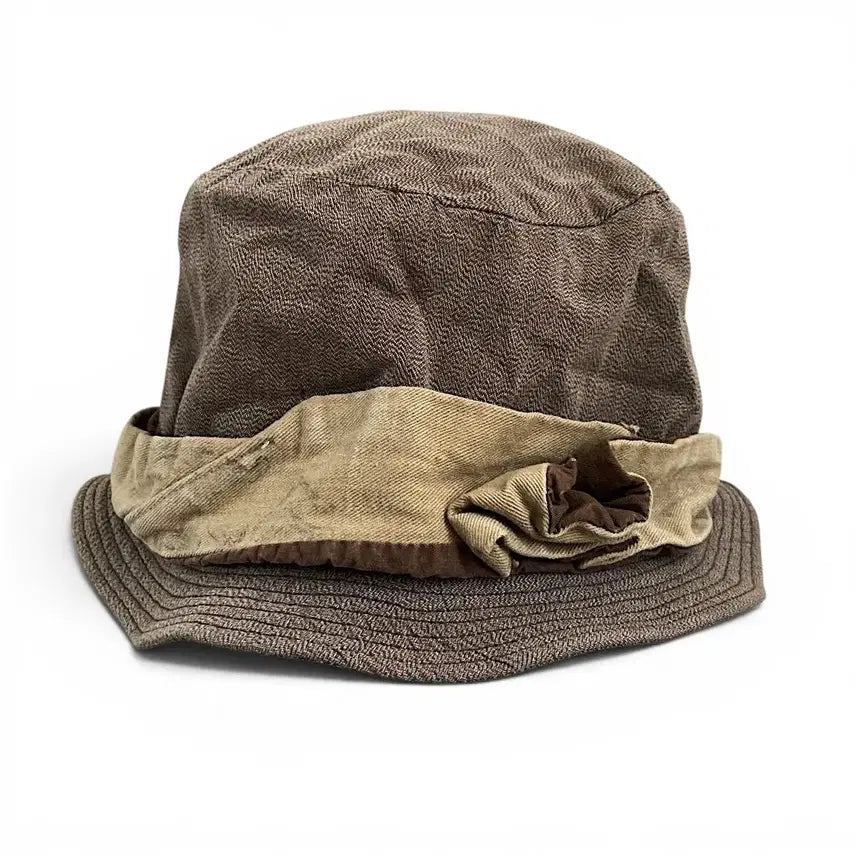 [BUNJANG] Capital Vintage Processed Bucket Hat / 캐피탈 빈티지 가공 노인과 바대 버킷햇