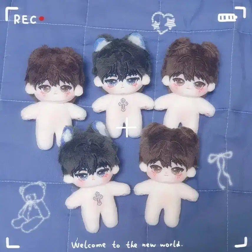 [BUNJANG] YeolChimm 5cm Doll Myo-yohan & Daengjun New / 열여덟의침대 열침 속성 5cm 솜인형 묘요한 댕준 새상품 원가양도