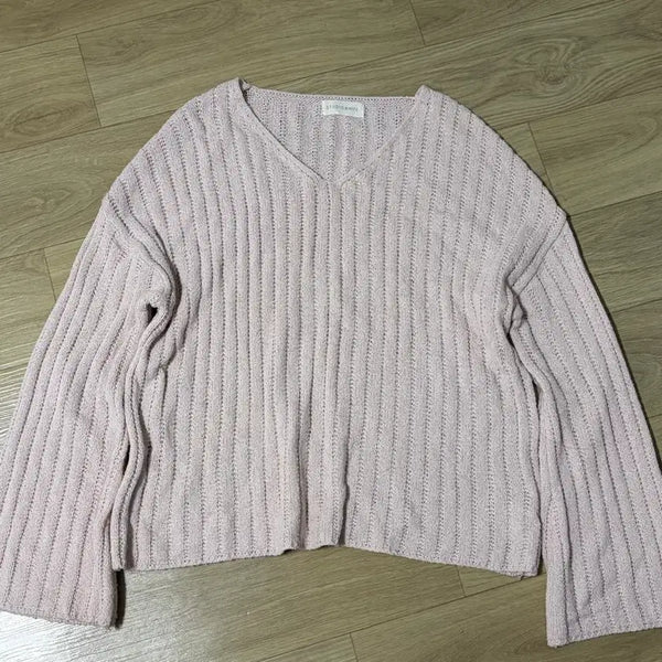 [BUNJANG] Pink Knit Top / 분홍 니트