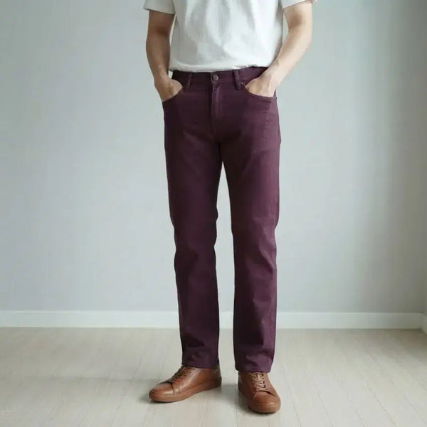 [BUNJANG] Gap Straight Twill Pants Oxblood / cap 갭 옥스블러드 색상 (YKK 쟈크 )스트레이트 트윌팬츠 30~32 세탁완료