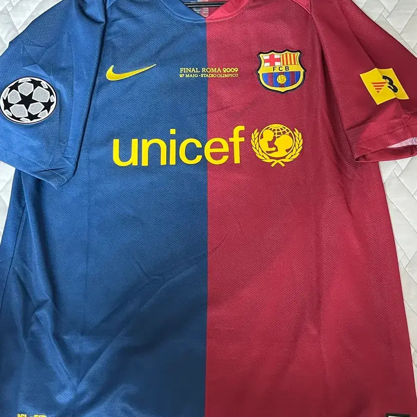 [BUNJANG] Barcelona 2008-2009 Champions League Messi Jersey XL / 바르셀로나 0809 시즌 챔스 메시 유니폼