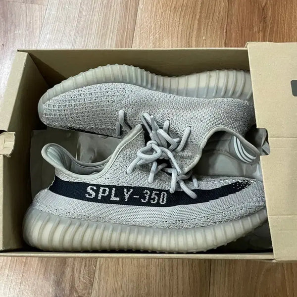 [BUNJANG] Adidas Yeezy Boost 350 V2 Slate Core Black / 아디다스 이지부스트 350 v2 슬레이트 코어 블랙 265