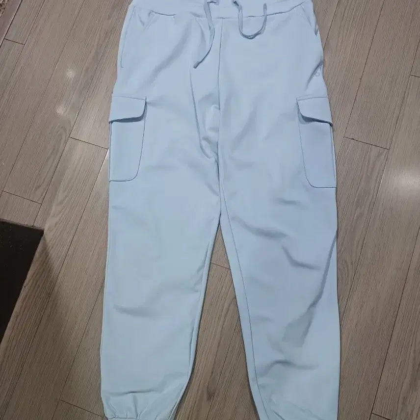 [BUNJANG] Mulawear Cargo Jogger Pants Light Blue / 뮬라 카고 조거 팬츠 라이트 블루
