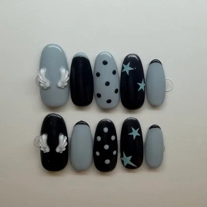 [BUNJANG] Handmade Nail Tips Set / 수제 네일팁