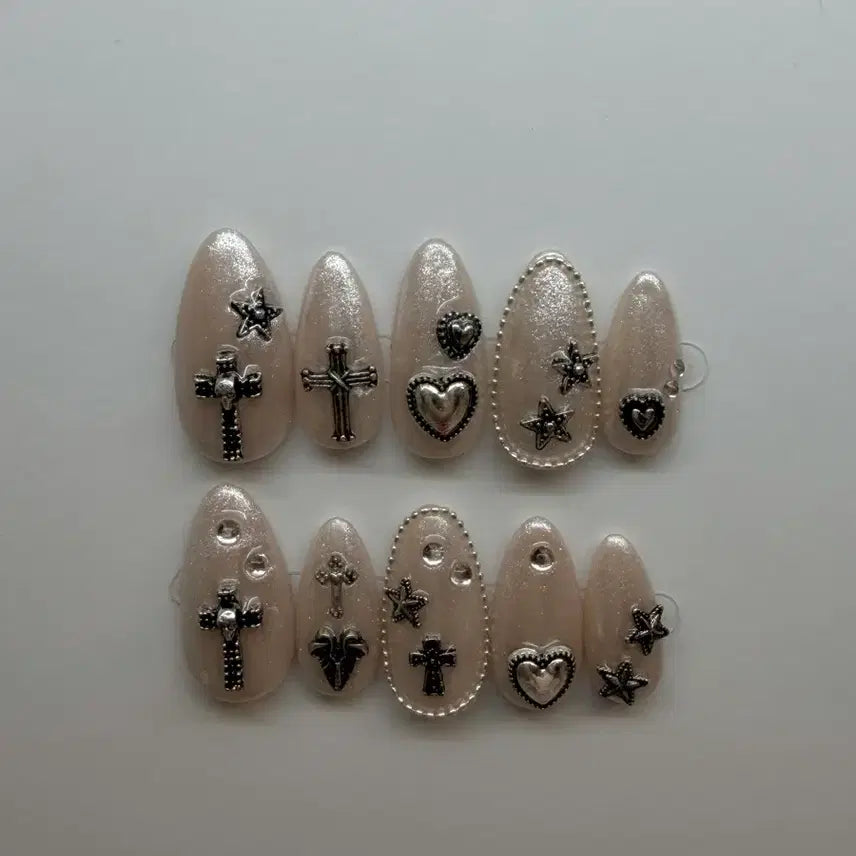 [BUNJANG] Handmade Nail Tips Set / 수제 네일팁