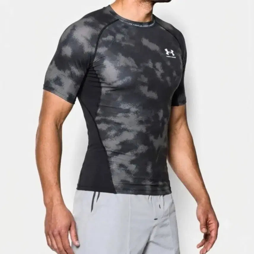 [BUNJANG] Under Armour HeatGear 2024 Compression Fit Training T-Shirt XL / 언더아머 히트기어 2024년산 컴프레션핏 기능성 트레이닝 반팔티 XL