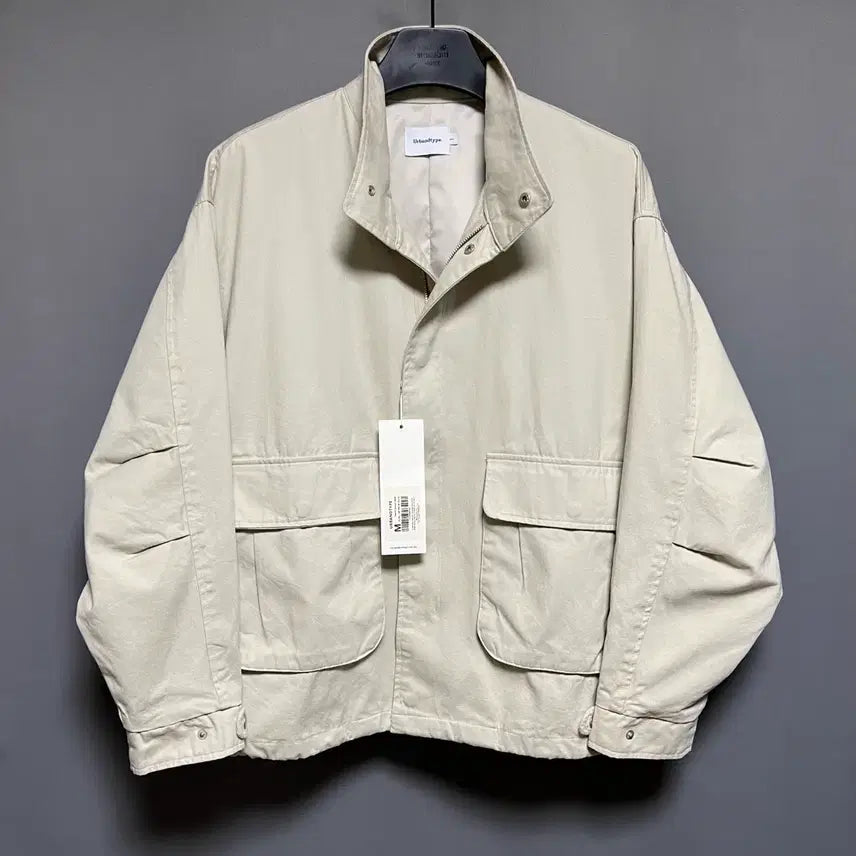 [BUNJANG] Urban Type OL190 Oversized Blouson Field Jacket / 어반디타입 OL190 오버핏 블루종 야상 M