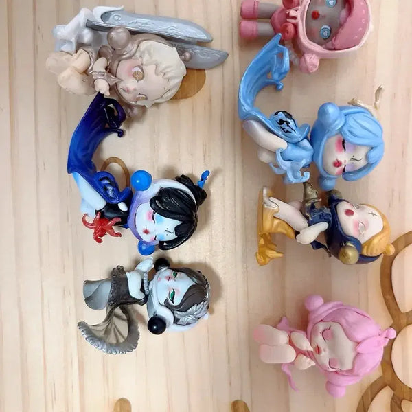 [BUNJANG] Skull Style Figure Bundle Set (7 Figures) / 스컬 스타일피규어 7개일괄