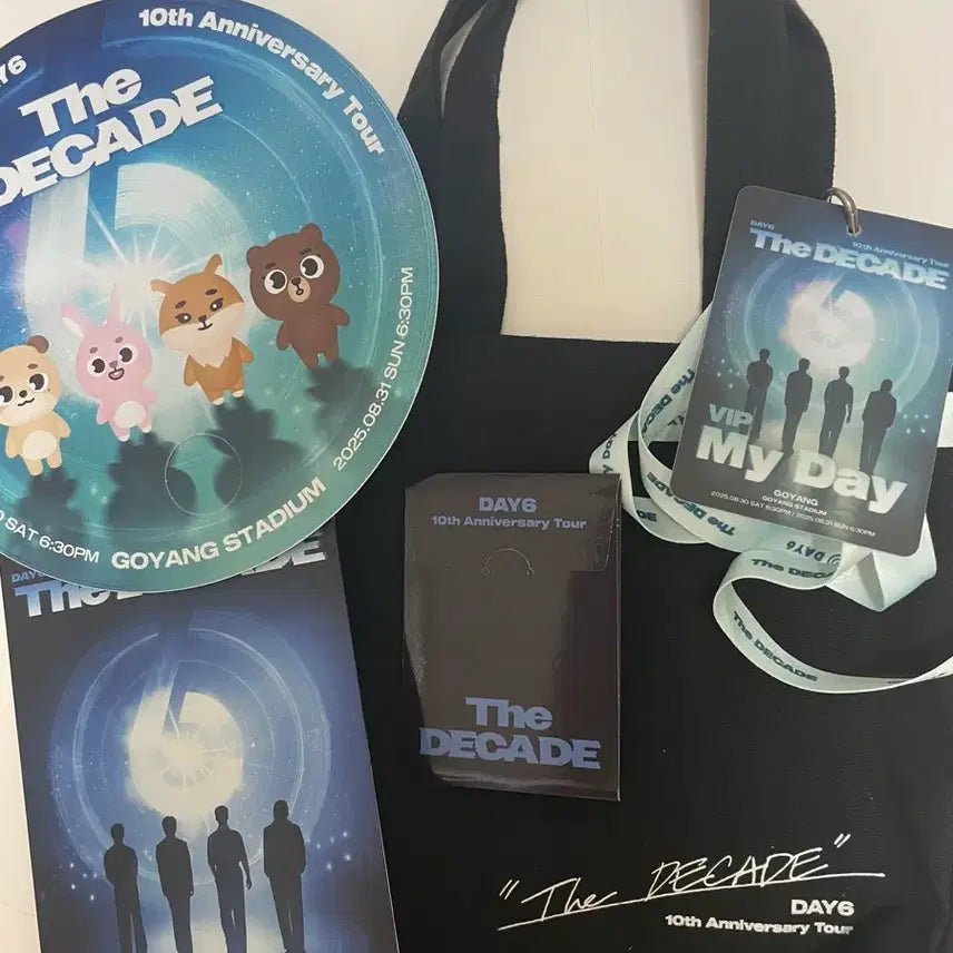 [BUNJANG] Day6 The Decade First Concert Entrance Gift + Fan Gift / 데이식스 더데케이드 첫콘 입장 기프트+팬기프트