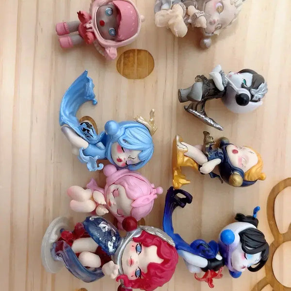 [BUNJANG] Skull Style Figure 8-Piece Bundle Set / 스컬 스타일피규어 8개일괄 세트