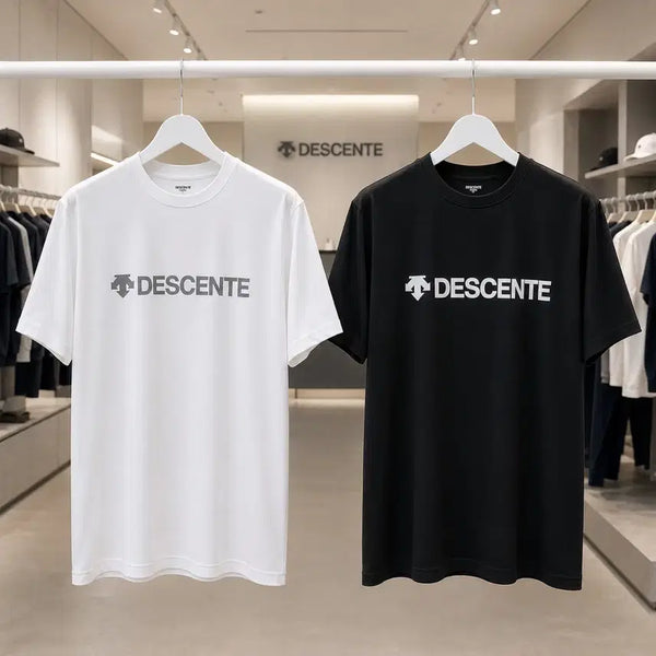 [BUNJANG] Descente Cooling Performance Short-Sleeve T-Shirt / 데상트 냉감 기능성 반팔 티셔츠