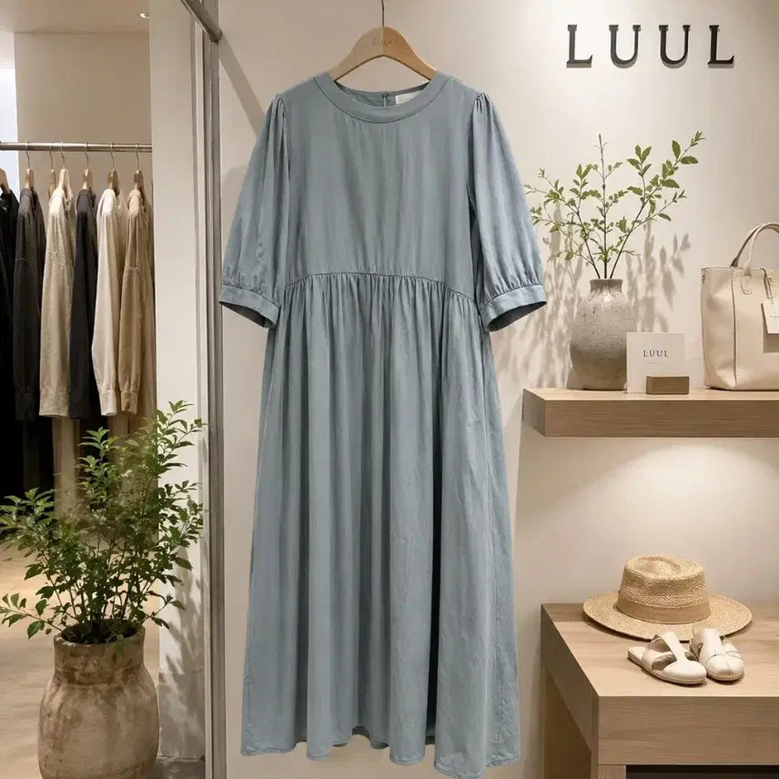 [BUNJANG] LUUL Cotton Midi Dress / LUUL(루엘) 코튼 / 면원피스