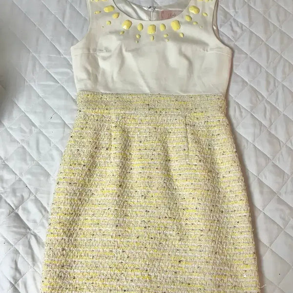 [BUNJANG] Rady Yellow One-Piece Dress S Baby Metal Club / Rady 라디 옐로우 노랑 원피스 s 베이비메탈클럽