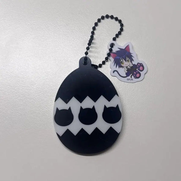 [BUNJANG] Shugo Chara! Yoru Mirror Keychain Gacha / 캐캐체 캐릭캐릭체인지 요루 거울 키링 가챠