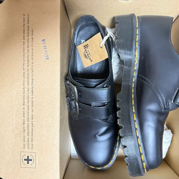 [BUNJANG] Dr. Martens 1461 ALT Smooth Leather Oxford Shoes Black UK 9 / 닥터마틴 1461 ALT 스무스