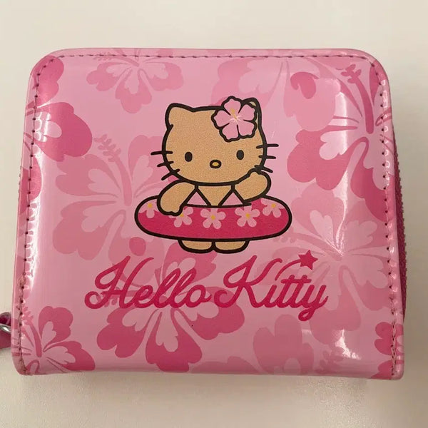 [BUNJANG] Spins Tanning Kitty Wallet Pink / 스핀즈 태닝키티 지갑 핑크